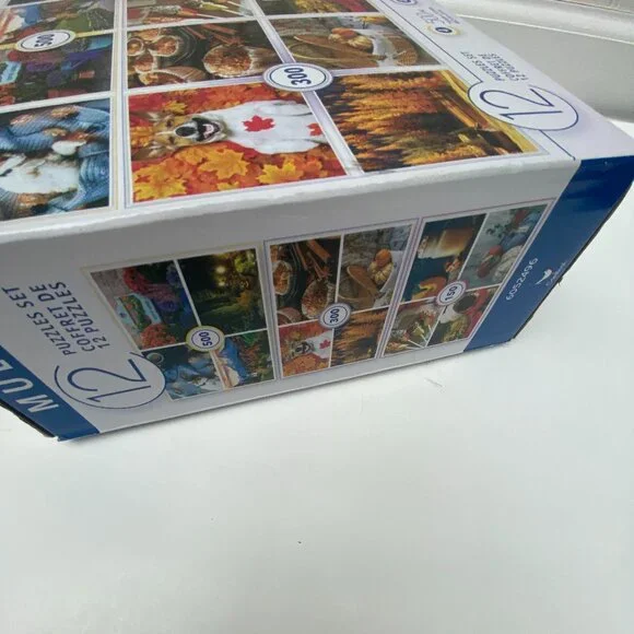 12 assorted puzzles Cardinal puzzles jigsaw - Picture 6 of 7